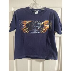 Paramount Park Kings Island The Beast Shirt Sz L Youth 14/16 Roller Coaster